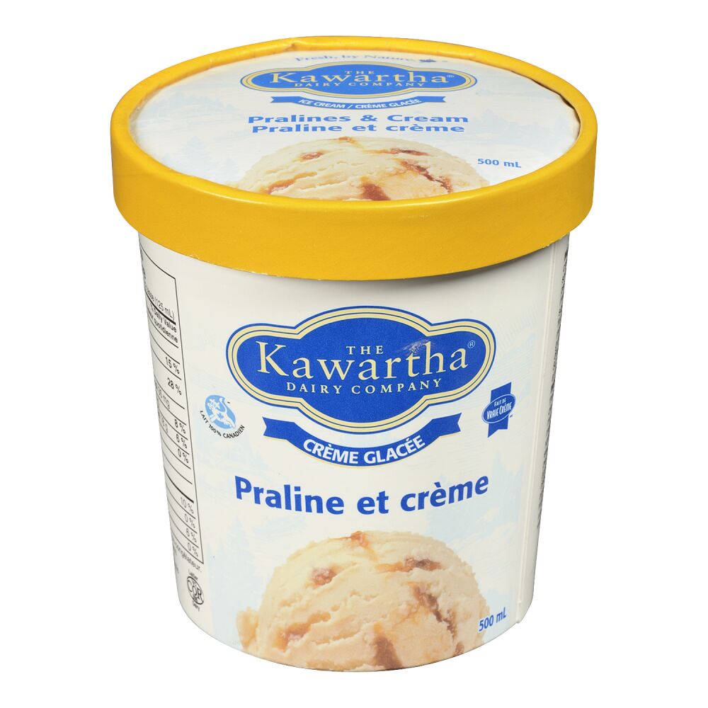 Kawartha Dairy Crème glacée pralines et crème 500ml