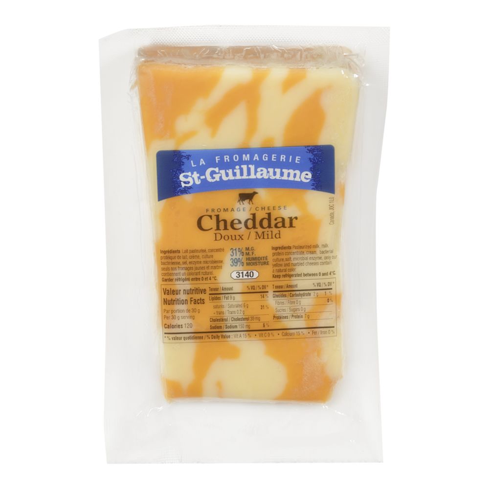 St-Guillaume Mild Marble Cheddar 275g