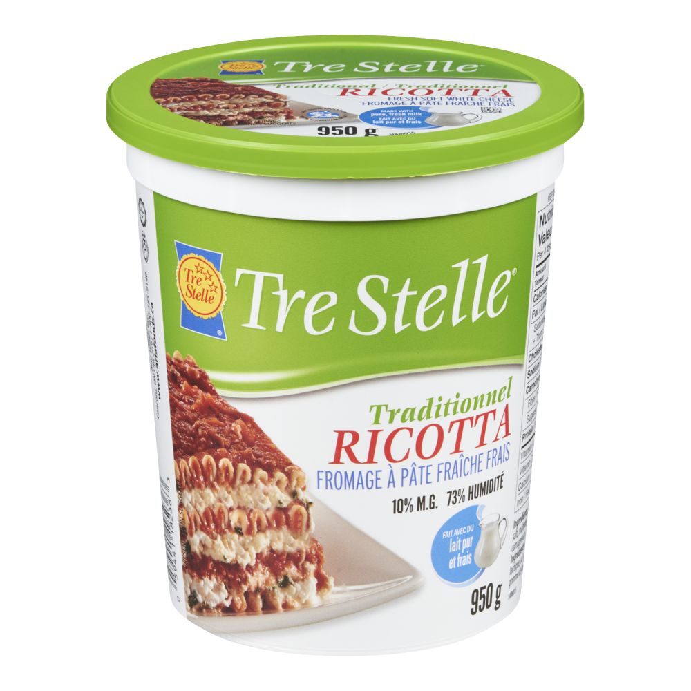 Tre Stelle Ricotta traditionnelle 950g