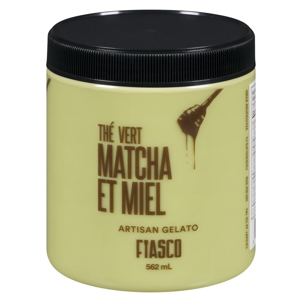 Righteous Gelato thé vert matcha et miel 562ml