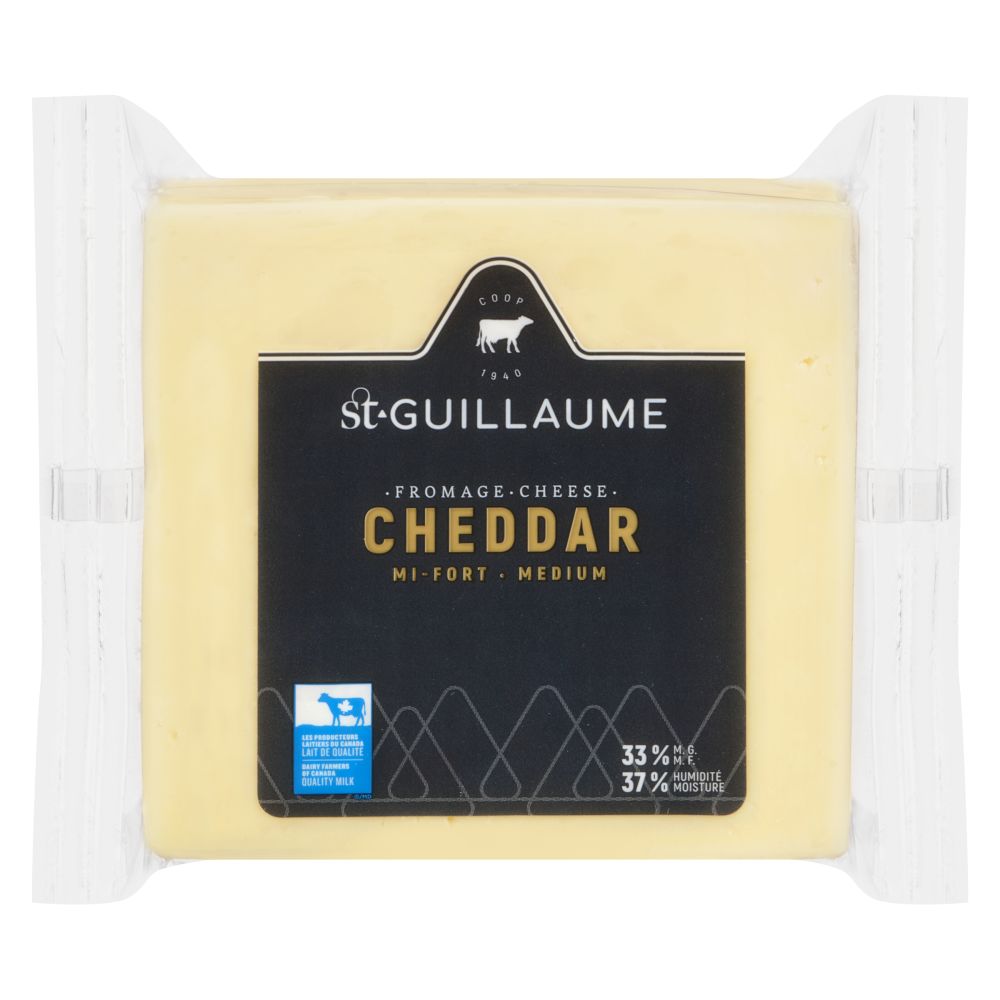 St-Guillaume Medium Cheddar 200g