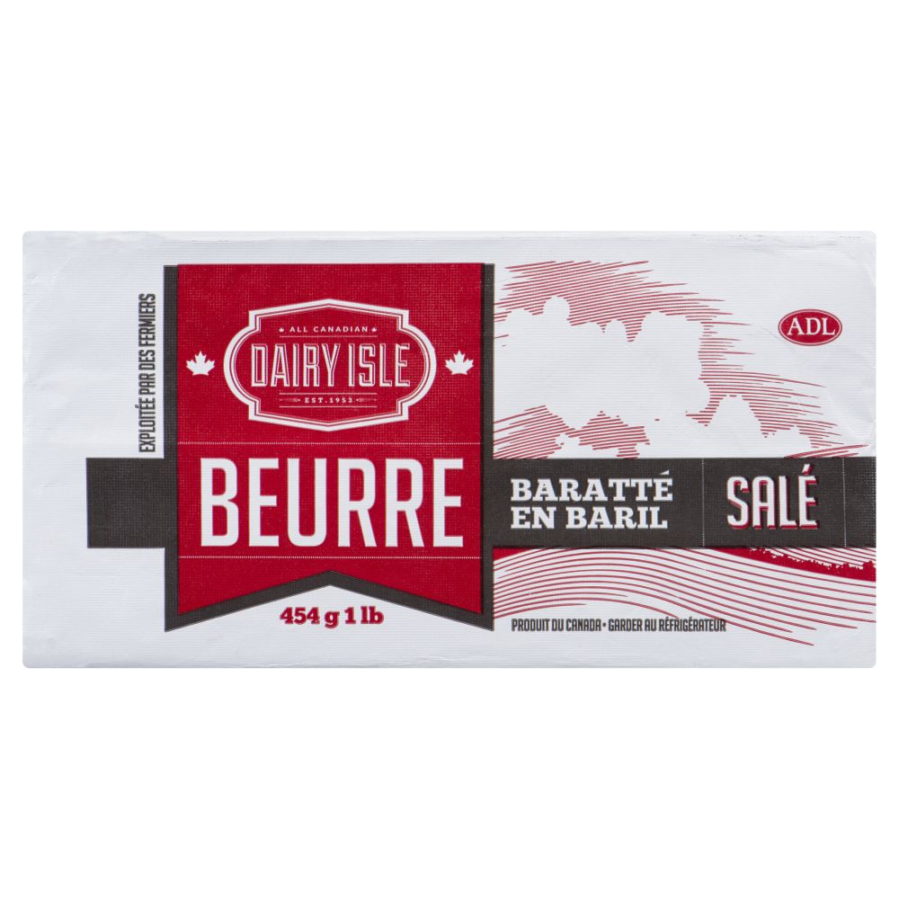 Dairy Isle Beurre salé baratté 454g