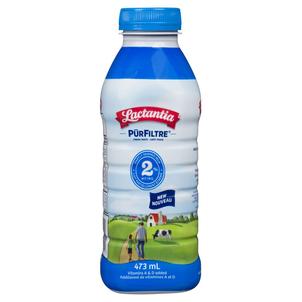 Lactantia Partly Skimmed Milk 2% M.F. 473ml