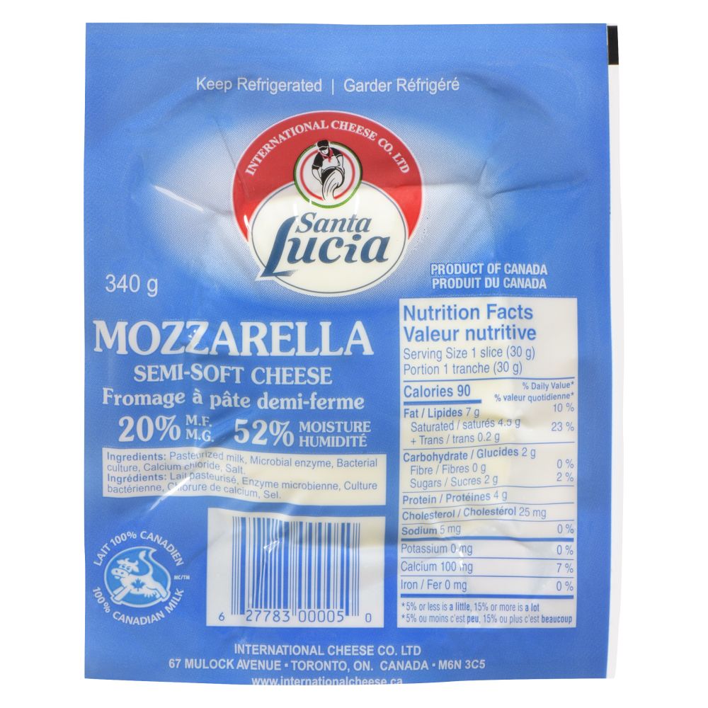 Santa Lucia Pizza Mozzarella 340g