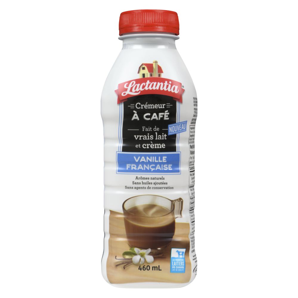 Lactantia Crémeur à café vanille française 460ml