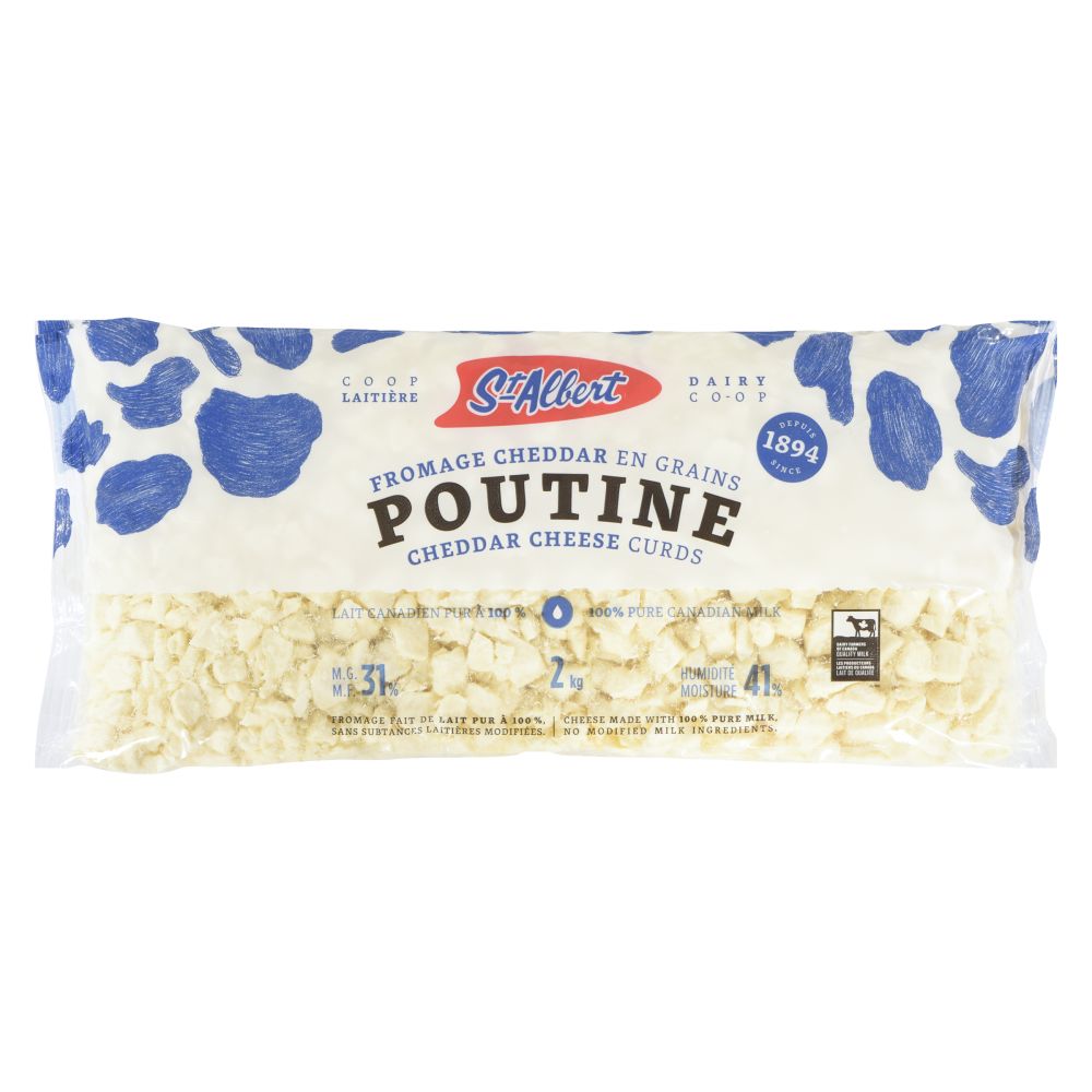 St-Albert Cheddar For Poutine 2kg