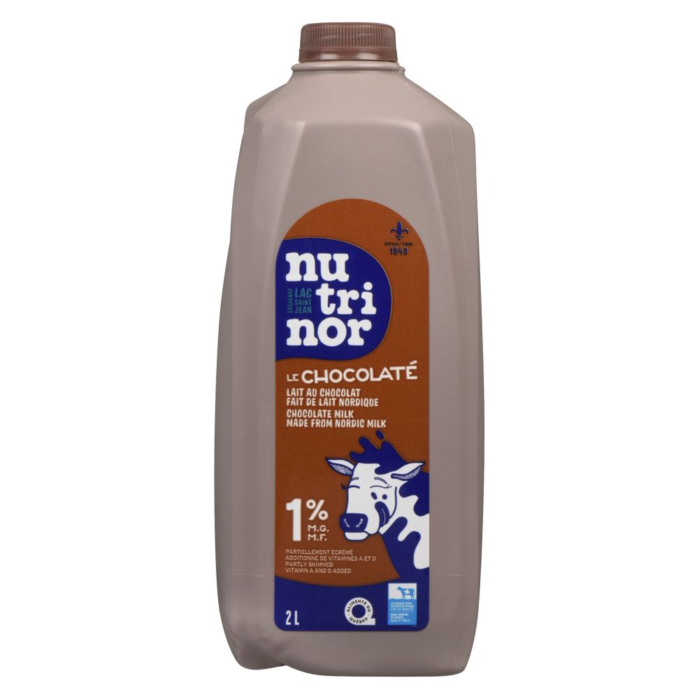 Nutrinor Le Chocolaté Nordic Partly Skimmed Chocolate Milk 1% M.F. 2L