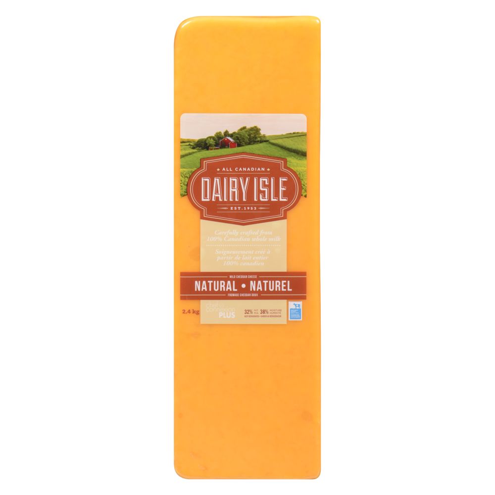 Dairy Isle Mild Colored Cheddar 2.4kg