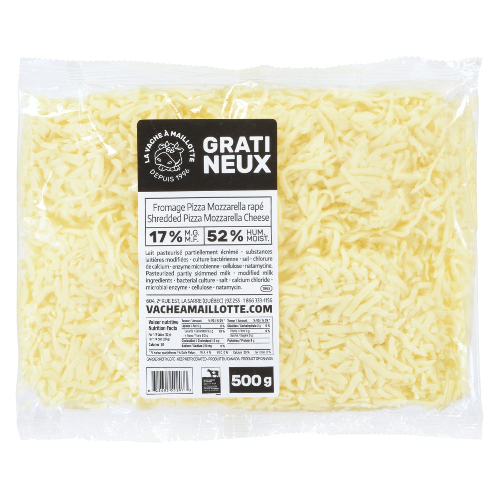 La Vache à Maillotte Shredded Gratineux 500g