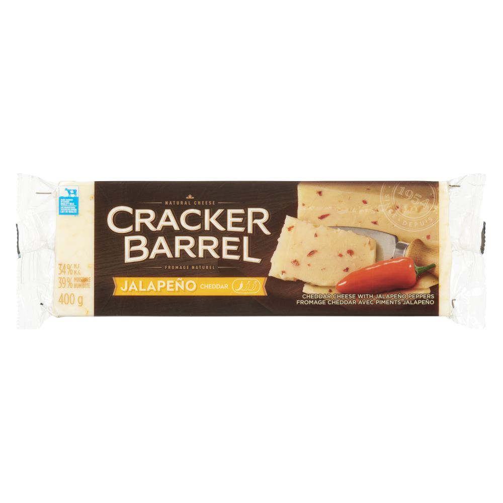 Cracker Barrel Jalapeño Cheddar 400g