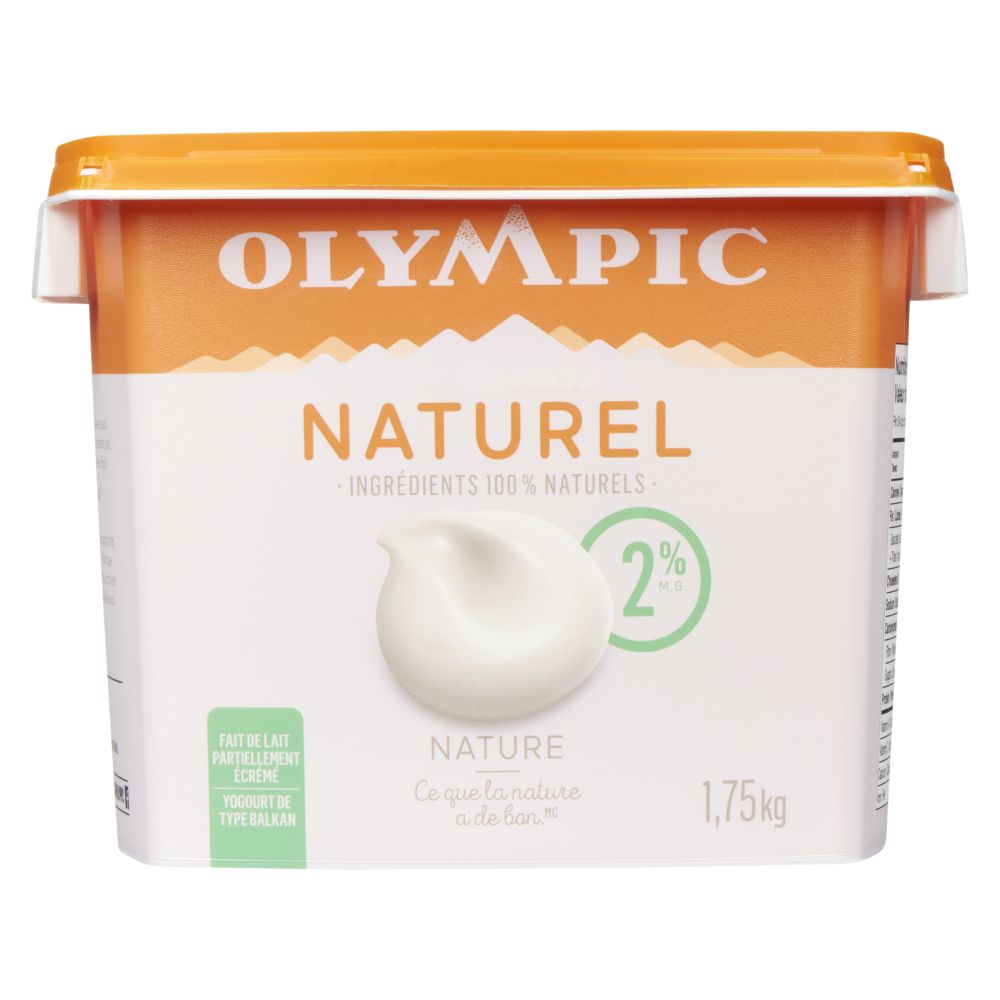 Olympic Yogourt naturel nature 2% M.G. 1.75kg