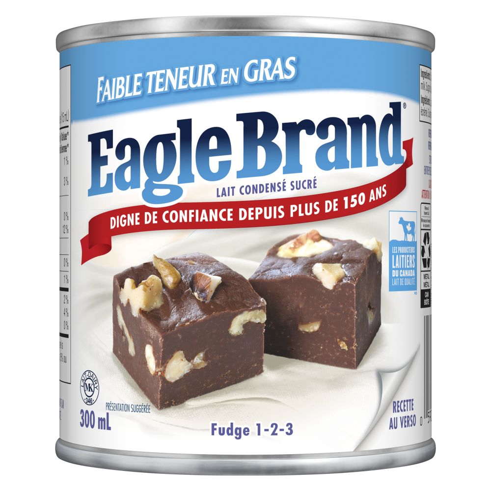 Eagle Brand Lait condensé sucré faible teneur en gras 300ml