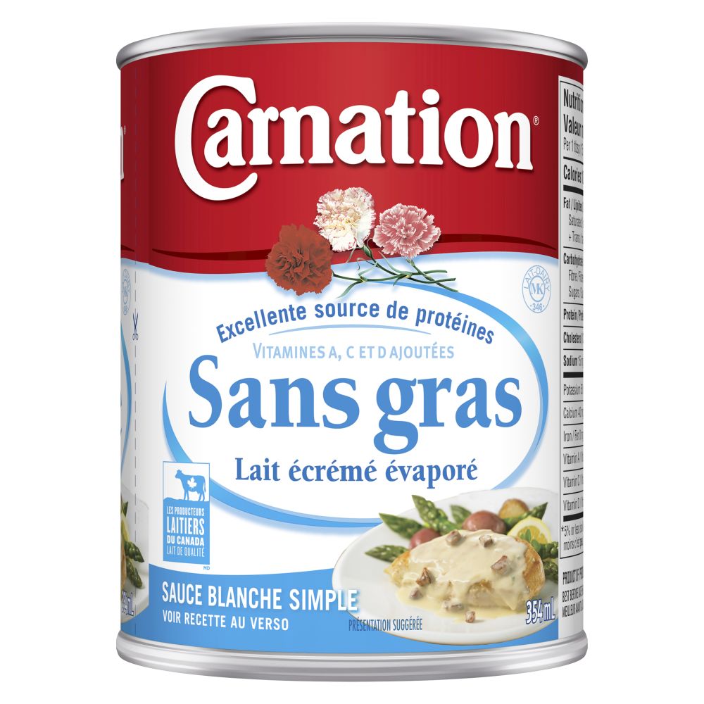 Carnation Lait évaporé partiellement écrémé 354ml