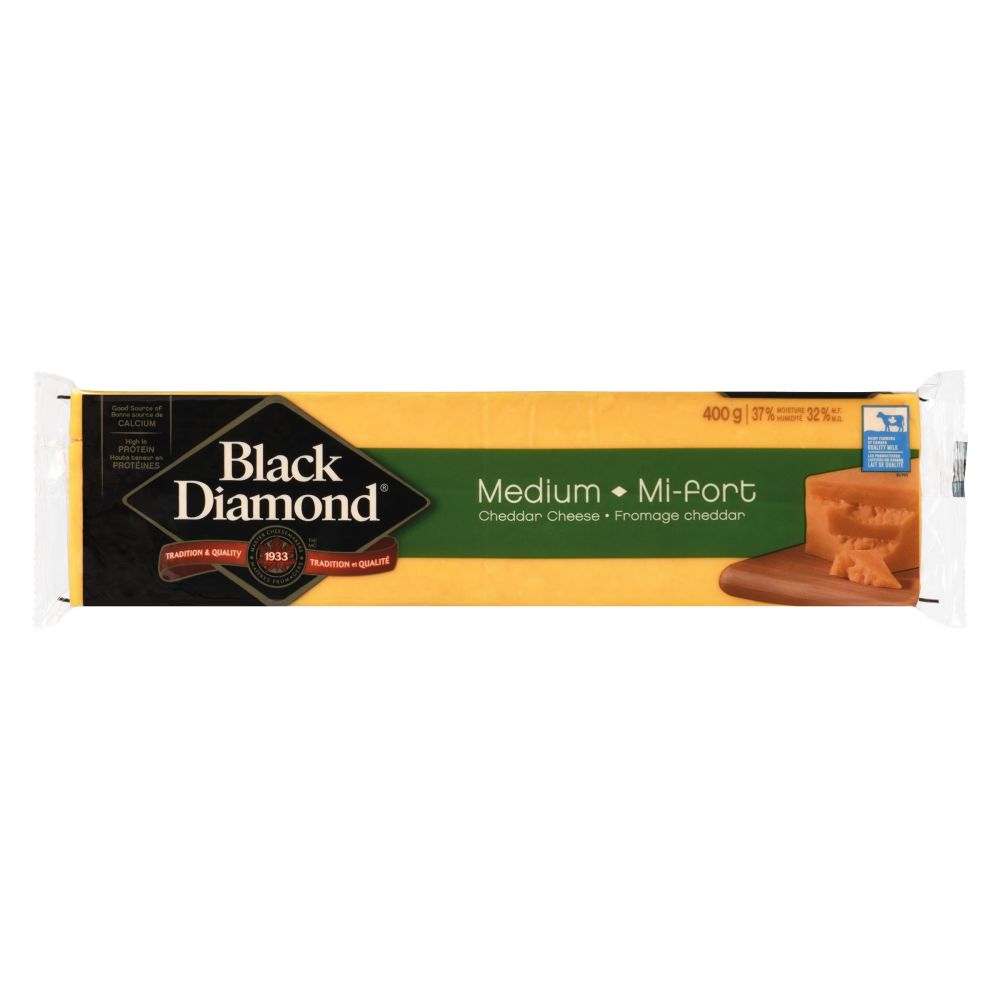 Black Diamond Medium Colored Cheddar 400g