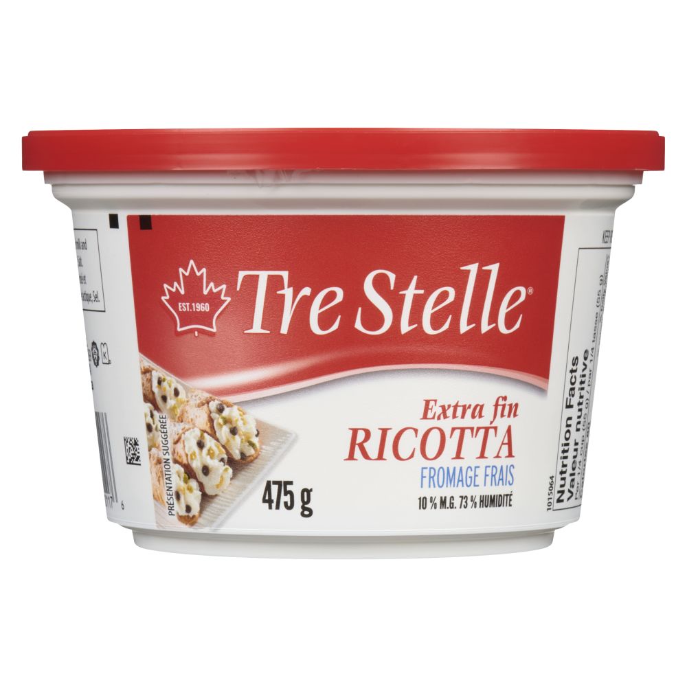 Tre Stelle Ricotta extra fin 475g