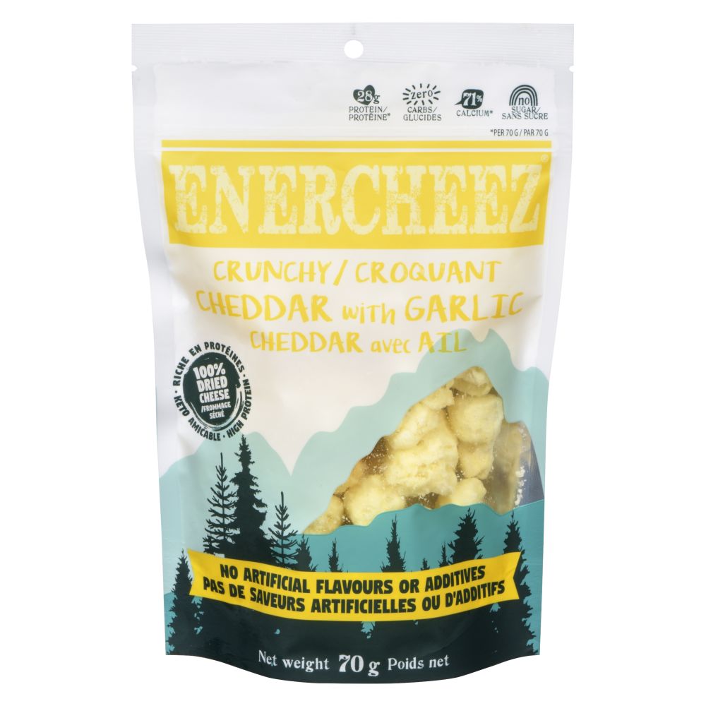 Enercheez Garlic Cheddar 70g