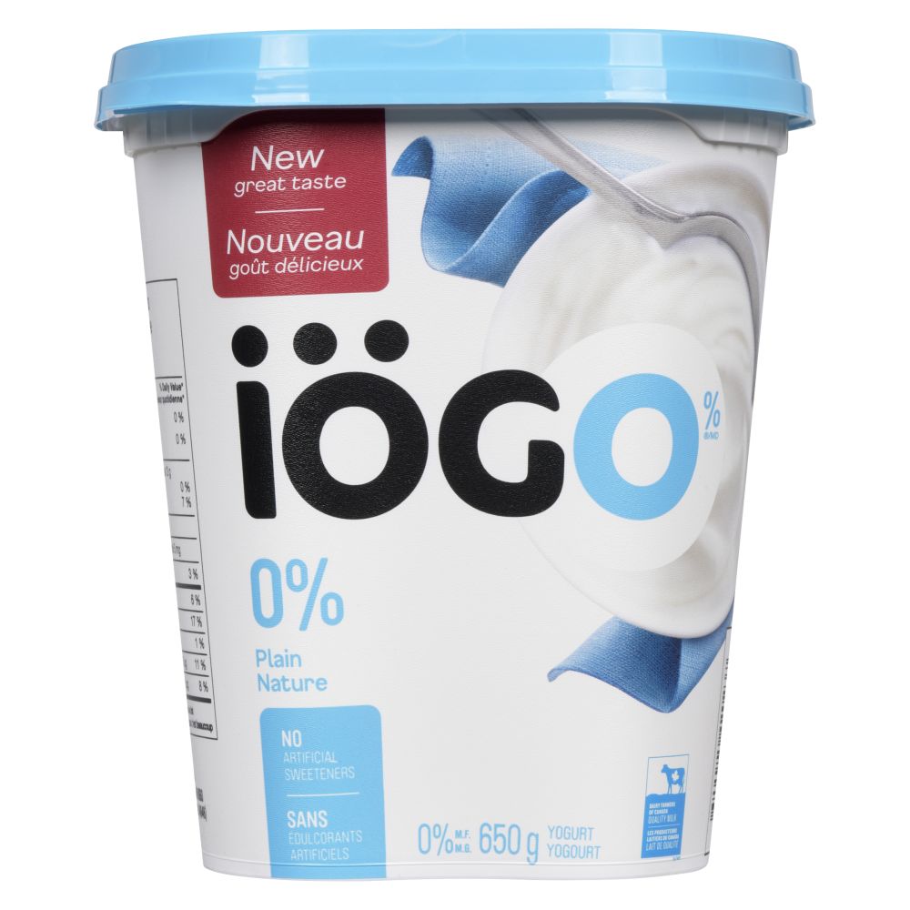 Iögo Plain Yogurt 0% M.F. 650g