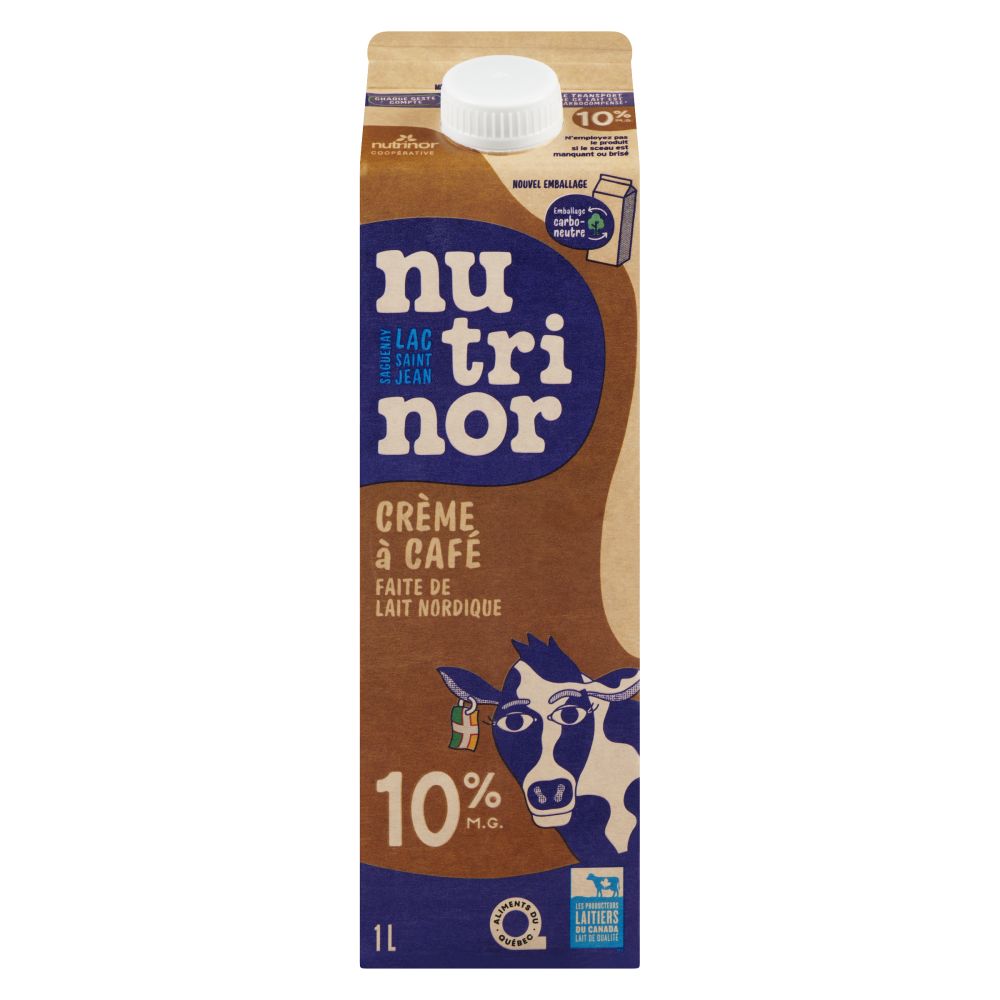 Nutrinor Créme à café nordique 10% M.G. 1L