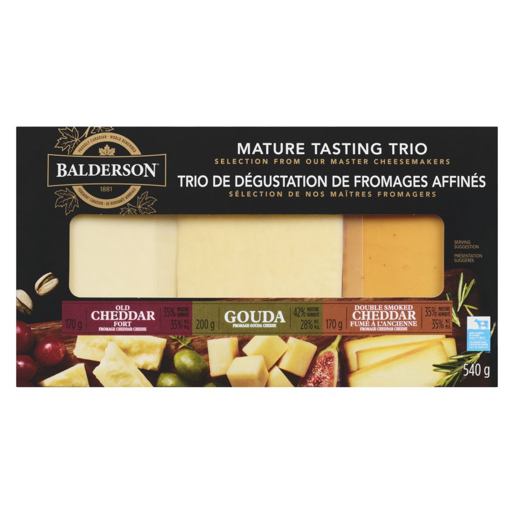 Balderson Mature Tasting Trio 540g