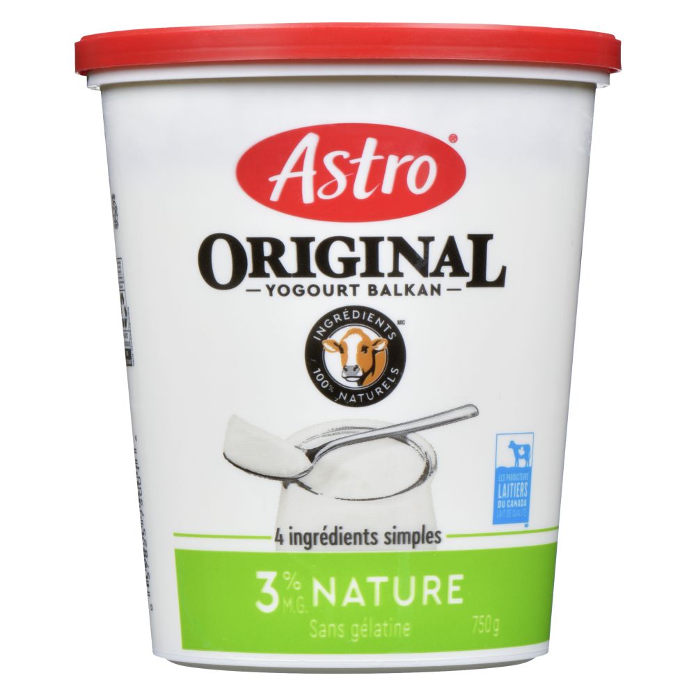 Astro Yogourt balklan nature 3% M.G. 750g