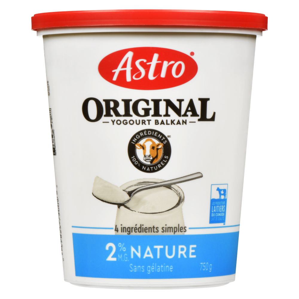 Astro Yogourt balkan nature 2% M.G. 750g