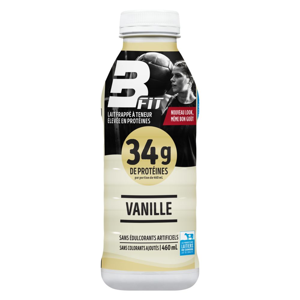 Beatrice Lait frappé à haute teneur en protéines B Fit vanille 460ml