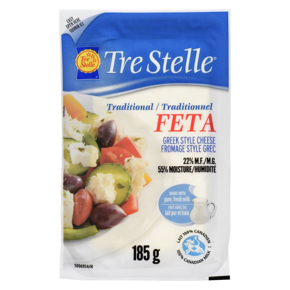 Tre Stelle Traditional Feta 185g