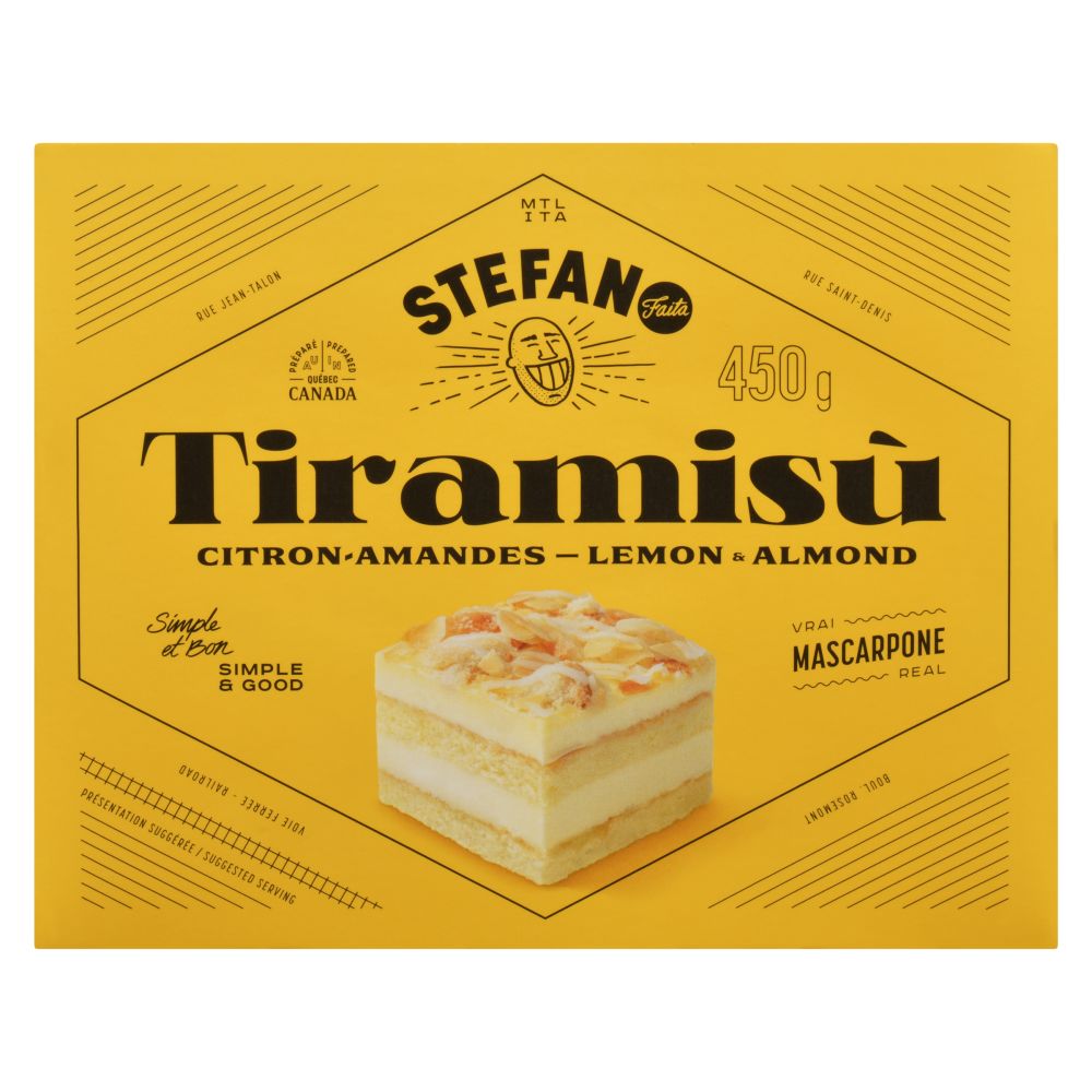 Stefano Faita Lemon & Almond Tiramisu 450g