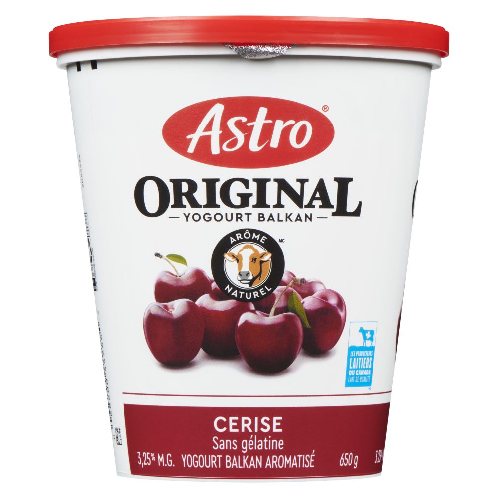 Astro Yogourt balkan cerise 3.25% M.G. 650g