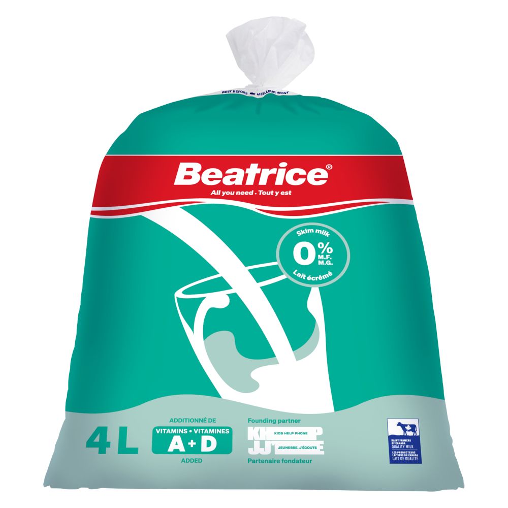 Beatrice Skim MIlk 0% M.F. 4L