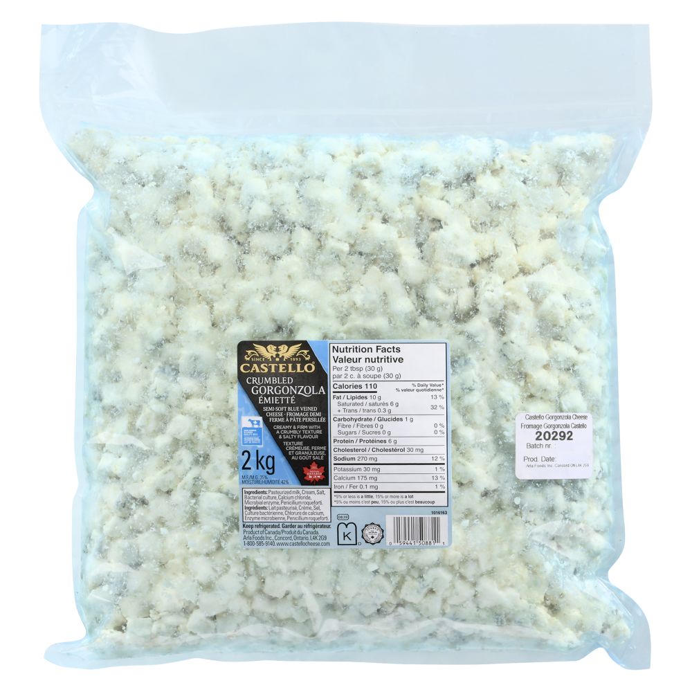 Castello Crumbled Gorgonzola 2kg