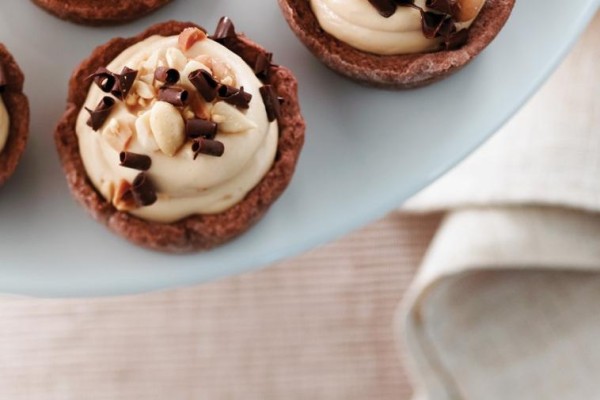 Tartelettes au chocolat et beurre d'arachides