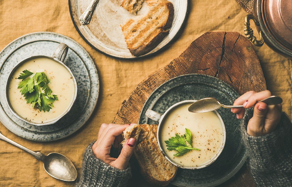 Recettes de soupe pour vous réchauffer 