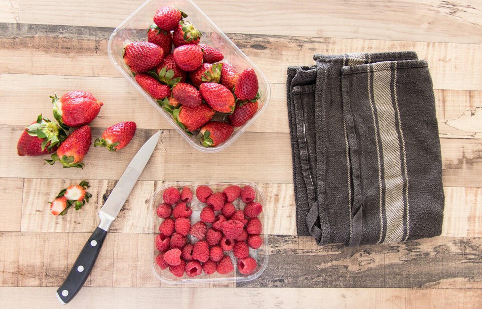 Astuce « meal prep » : lavez et coupez les fruits d’avance