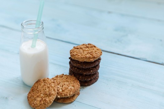 lait et biscuits