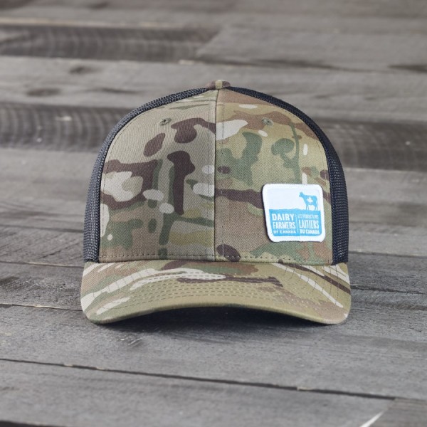 Casquette à motif camouflage