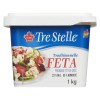 Tre Stelle Feta traditionnel style grec 1kg